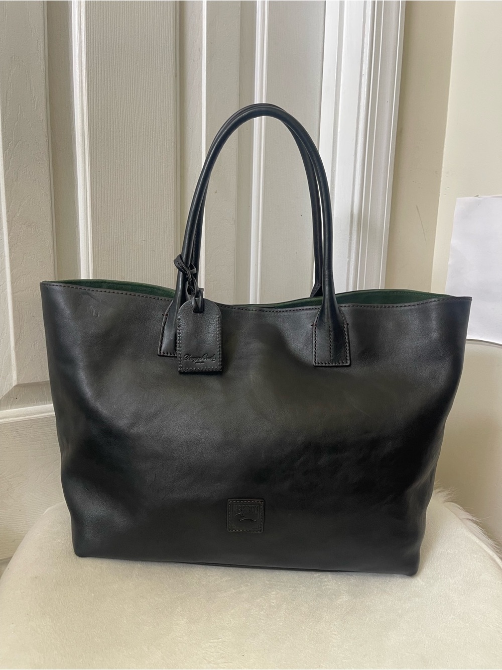 Dooney & Bourke  Russel Florentine leather Tote - Picture 15 of 15